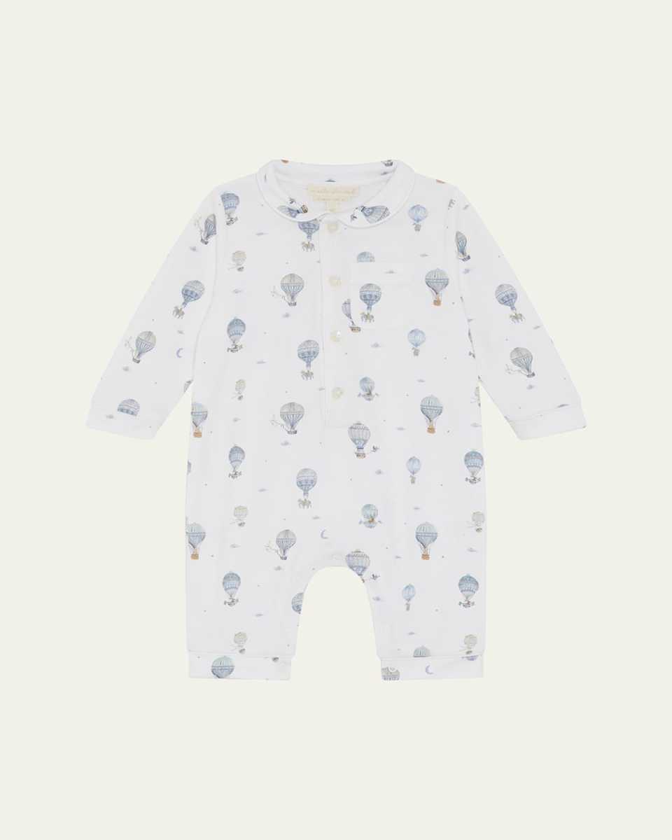 Boy's Charles Balloon Dream Coverall, Size Newborn-